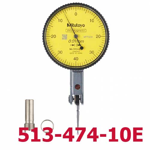 Đồng hồ so chân gập 0.8mm x 0.01 (Đầu ruby) 513-474-10E