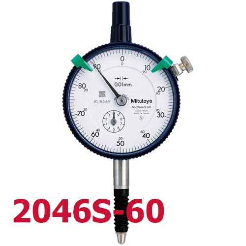 Đồng hồ so cơ khí 0-10mm x 0.01mm chống nước 2046S-60