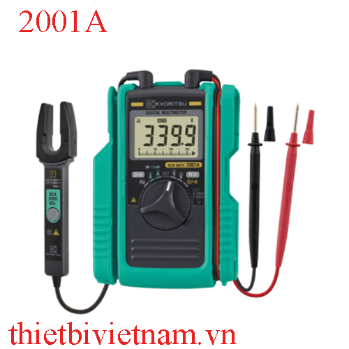 Đồng hồ vạn năng kỹ thuật số KYORITSU 2001A KEWMATE (với cảm biến kẹp AC / DC)