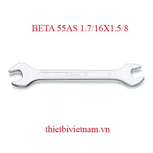DOUBLE OPEN END WRENCHES BETA MODEL 55AS 1.7/16X1.5/8