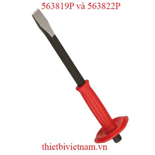 ĐỤC PHẲNG TAY CẦM BẢO VỆ HÃNG GENIUS MODEL 563819P và 563822P