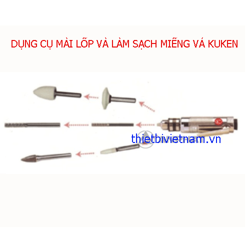 DỤNG CỤ MÀI LỐP VÀ LÀM SẠCH MIẾNG VÁ KUKEN