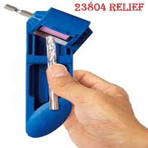 Dụng cụ mài mũi khoan 2mm đến 12.5 mm bằng dụng cụ điện cầm tay 23804 Relief