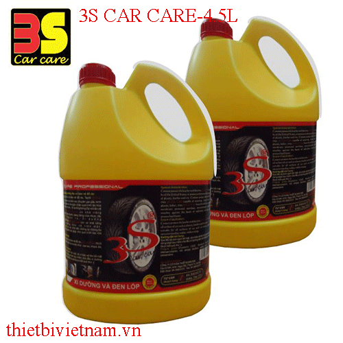 Dung dịch dưỡng và đen lốp 3S CAR CARE-4.5L 