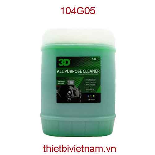 Dung dịch làm sạch đa năng hãng 3D All Purpose Cleaner 5 Gallon (19L) | 104G05