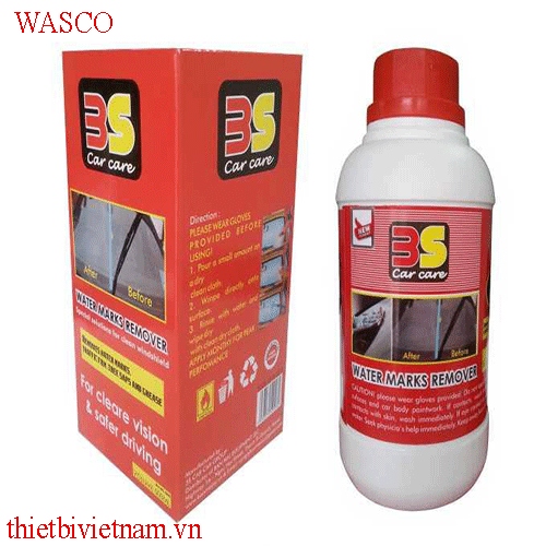 Dung dịch tẩy ố mốc kính 3S Car Care WASCO
