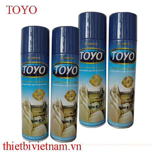 Dung dịch xịt bóng TAPLO TOYO | Chai xịt TAPLO