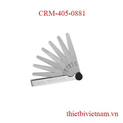 Dưỡng đo độ dày 7 lá kích thước 0.03-0.70mm Crossman CRM-405-0881