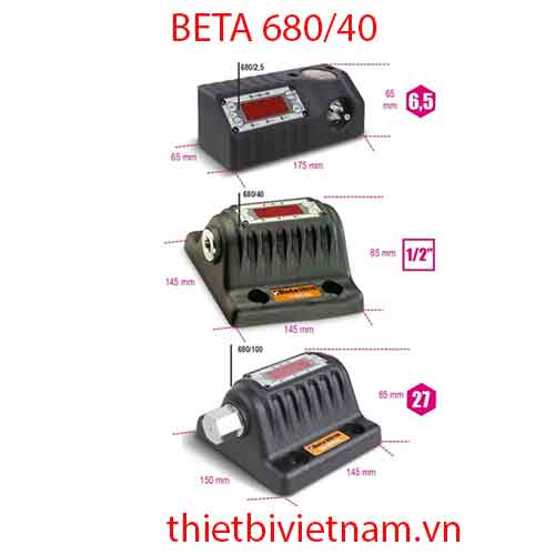 ELECTRONIC DIGITAL TORQUE METER BETA MODEL 680/40