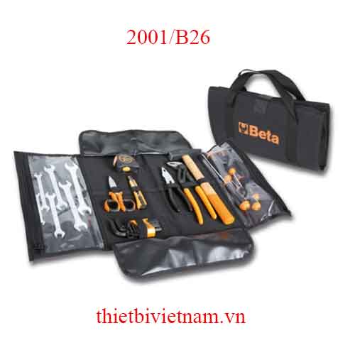FABRIC WALLET WITH 26 TOOLS BETA MODEL 2001/B26