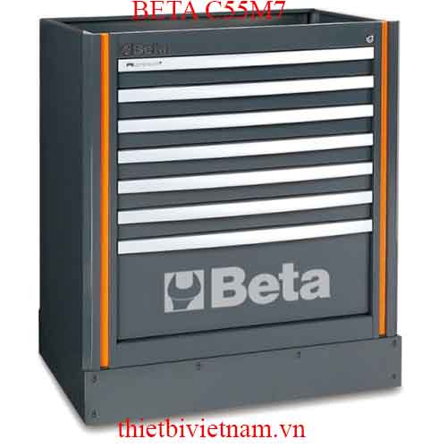 FIXED MODULE WITH 7 DRAWERS BETA MODEL C55M7