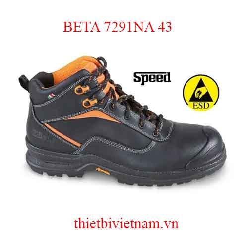 FULL-GRAIN LEATHER ANKLE SHOE BETA MODEL 7291NA 43