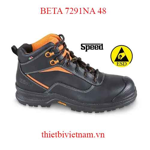 FULL-GRAIN LEATHER ANKLE SHOE BETA MODEL 7291NA 48