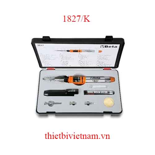 GAS SOLDERING IRON + 7 ACCESSOR. BETA MODEL 1827/K