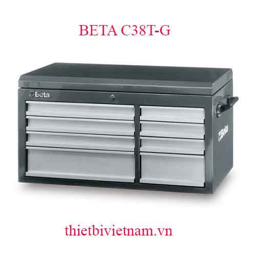 G-CAB 8 DRAWERS + TOP CHEST GREY BETA MODEL C38T-G