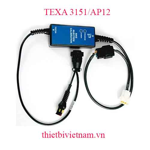 Giắc chẩn đoán xe máy SUZUKI/KAWASAKI và CAGIVA (điều chỉnh kim phun) hãng Texa 3151/AP12