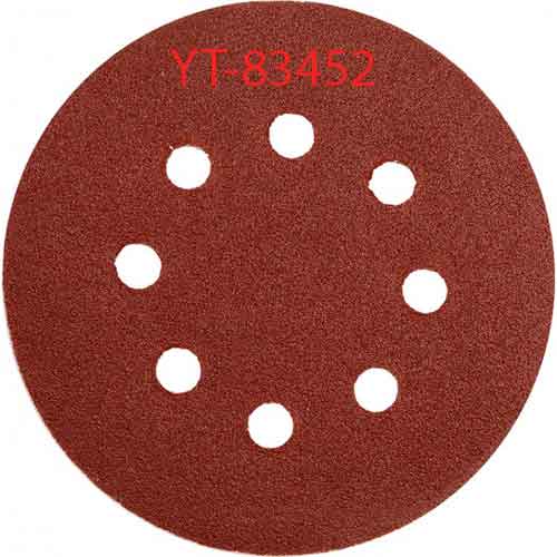 Giấy nhám tròn có lỗ 5 miếng 125mm Grit 60 YATO YT-83452