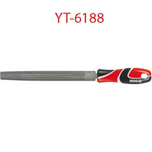 Giũa thép bán nguyệt, 200mm YATO YT-6188