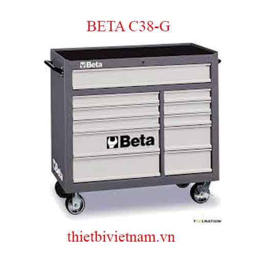 G-MOBILE ROLLER CAB 11 DRAWERS GREY BETA MODEL C38-G