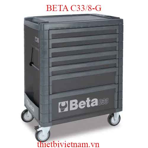 G-MOBILE ROLLER CAB WITH 8 DRAWERS BETA MODEL C33/8-G