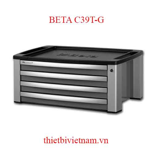 G-PORTABLE TOOL CHEST 4 DR. GREY BETA MODEL C39T-G