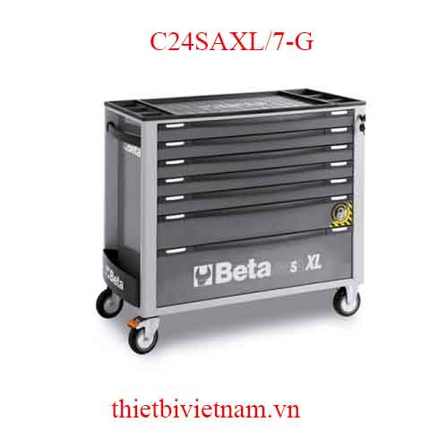 G-ROLLER CAB 7 DRAWERS, LONG BETA MODEL C24SAXL/7-G