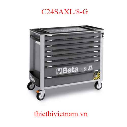 G-ROLLER CAB 8 DRAWERS, LONG BETA MODEL C24SAXL/8-G