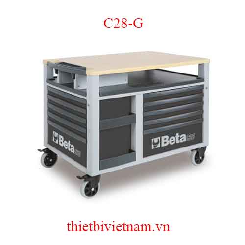 G-SUPERTANK TROLLEY 10 DRAW. GREY BETA MODEL C28-G