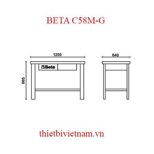 G-WORKBENCH GREY BETA MODEL C58M-G