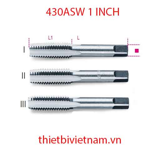 HAND TAPS COARSE PITCH BETA MODEL 430ASW 1 INCH