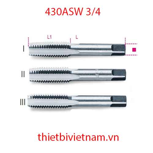 HAND TAPS COARSE PITCH BETA MODEL 430ASW 3/4