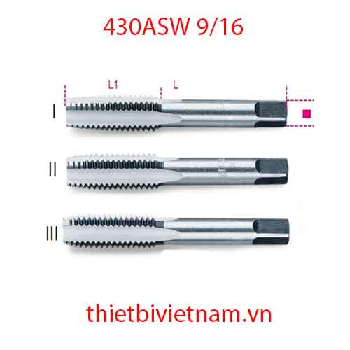 HAND TAPS COARSE PITCH BETA MODEL 430ASW 9/16