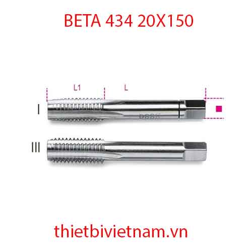 HAND TAPS FINE PITCH BETA MODEL 434 20X150