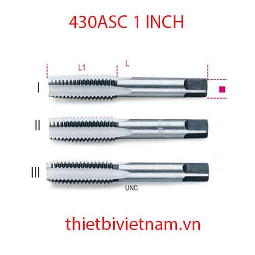 HAND TAPS UNC THREAD BETA MODEL 430ASC 1 INCH