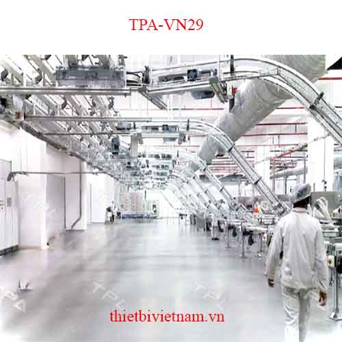 ​Hệ thống băng tải xích nhựa Model TPA-VN29