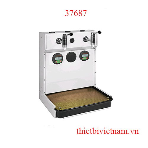 Hệ thống cấp nhớt treo tường có đồng hồ đo lưu lượng Raasm 37687