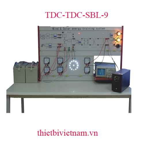 HỆ THỐNG ĐÀO TẠO PHÁT ĐIỆN BỔ SUNG NĂNG LƯỢNG MẶT TRỜI & GIÓ MODEL TDC-TDC-SBL-9