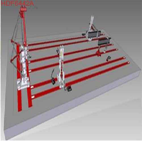 Hệ thống kéo nắn sửa chữa cho xe tải, xe buýt và xe kéo hạng nặng HDF6442A