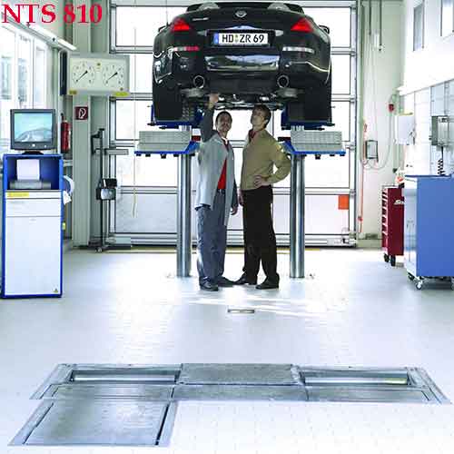 Hệ thống kiểm tra tổng hợp phanh+Trượt ngang+ Giảm chấn NTS 810