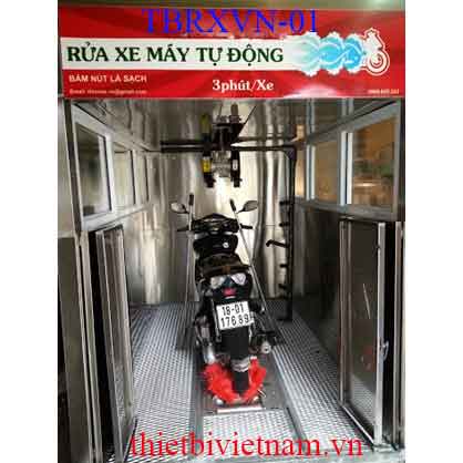 Hệ thống rửa xe máy tự động TBRXVN-01