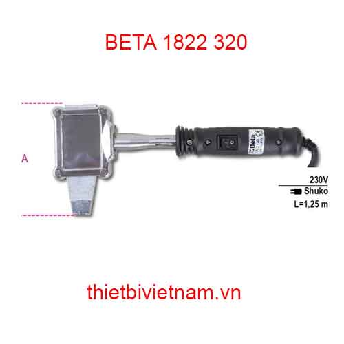 HIGH-PERFORMANCE SOLDERING IRON BETA MODEL 1822 320