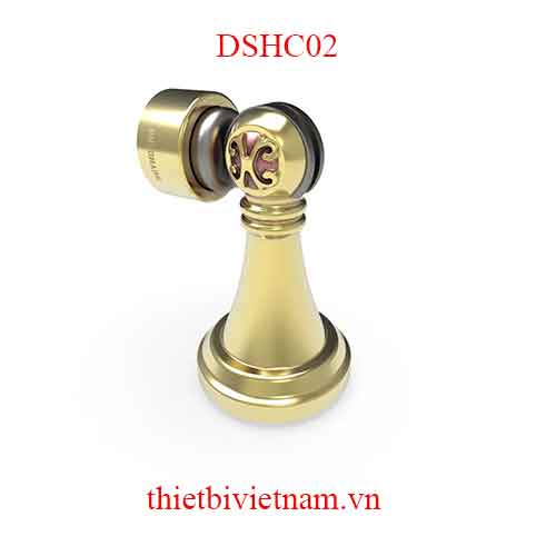 Hít cửa trơn bằng đồng thau màu đồng vàng DSHC02
