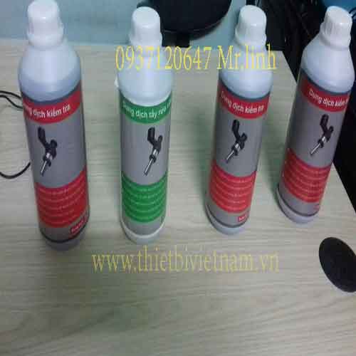 Hóa chất tẩy rửa và súc béc kim phun.