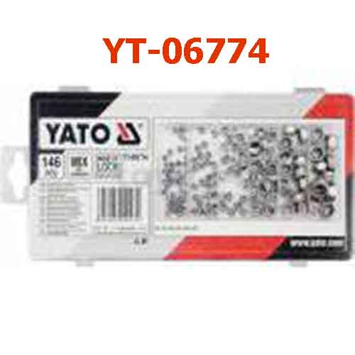 Hộp đai ốc 146 chi tiết YATO YT-06774