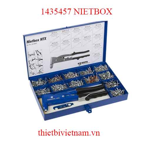 HỘP DỤNG CỤ KÌM TÁN ĐINH RIVE GESIPA 1435457 NIETBOX