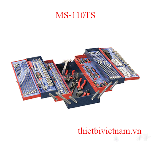 Hộp Dụng Cụ Xách Tay 110 Chi Tiết Genius MS-110TS