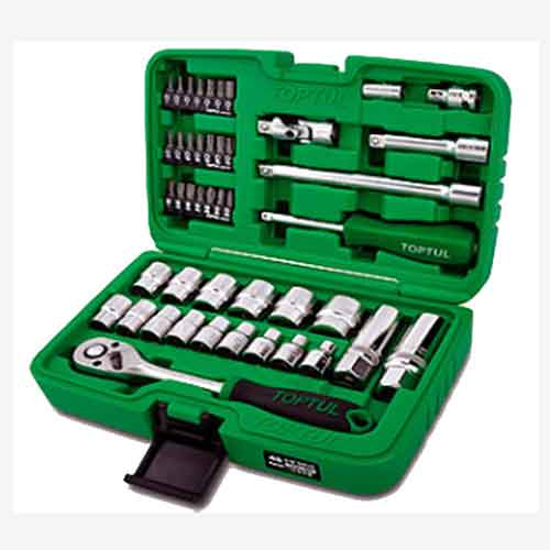 HỘP DỤNG CỤ XÁCH TAY 3/8 INCH 6PT 45 CHI TIẾT GCAI4501