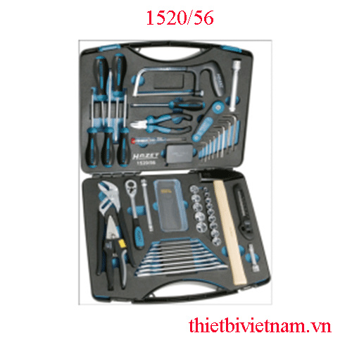 Hộp dụng cụ xách tay 56 chi tiết Hazet 1520/56