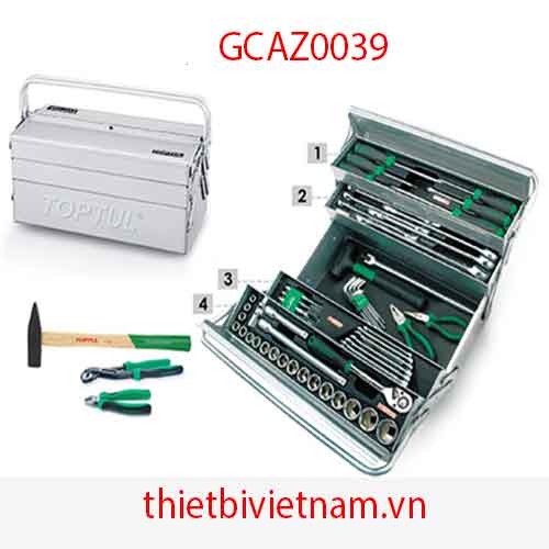 HỘP DỤNG CỤ XÁCH TAY 63 CHI TIẾT TOPTUL GCAZ0039
