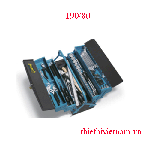 Hộp dụng cụ xách tay 80 chi tiết Hazet 190/80